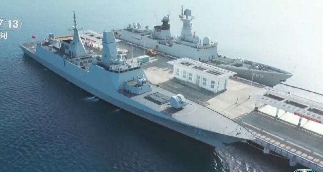 054B与054A同框烽火问鼎计划