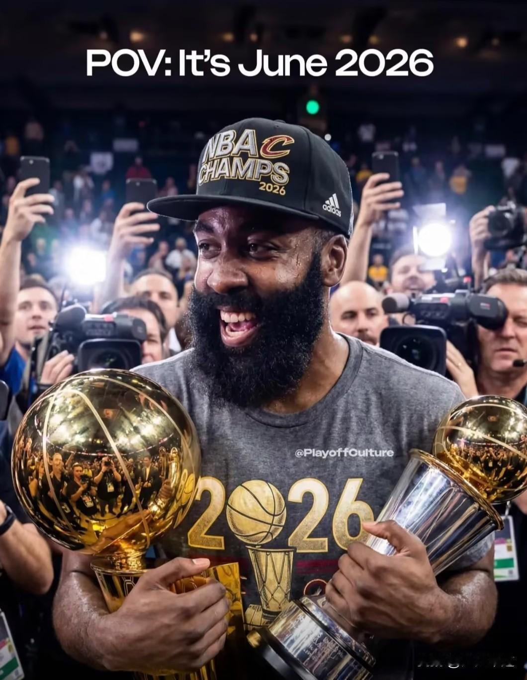 单论得分能力，米切尔完爆哈登！今年夺不了冠，骑士就要请勒布朗回来了！米切尔常规