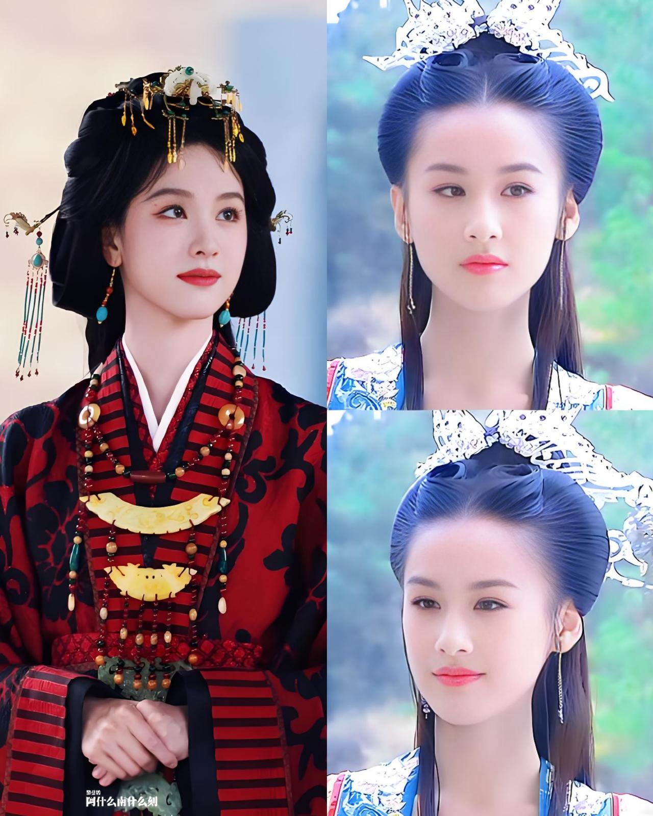 《翘楚》陈都灵火了，黄圣依也火了陈都灵的美，原是标准的东方鹅蛋脸轮廓线条干