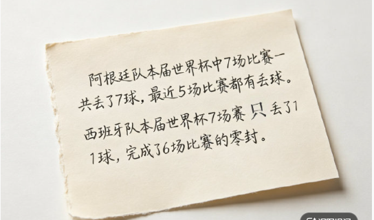 世界杯决赛上演极致矛盾对决，两队防守数据差距悬殊。阿根廷7场合计丢7球，淘汰