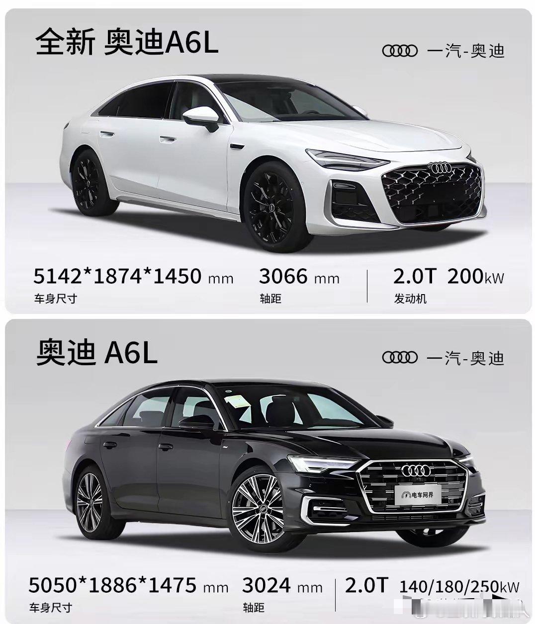一汽奥迪这动作够迅猛，全新一代奥迪A6L眨眼间就登场了。都说人骨子里藏着喜新厌旧