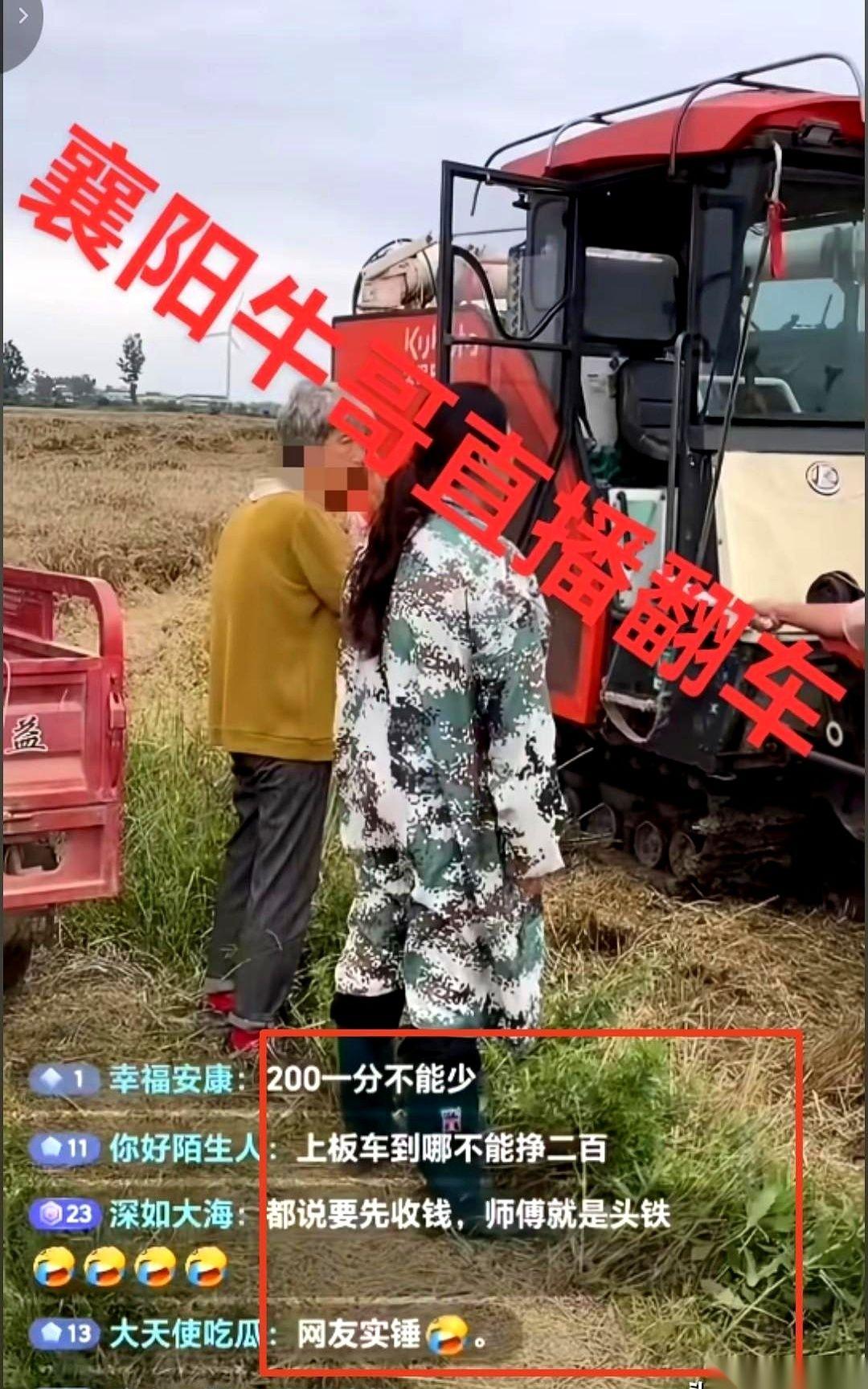 一个四十万粉丝的网红，扛着手机，镜头对准一片刚下过雨的麦田。他要开直播，给襄阳正