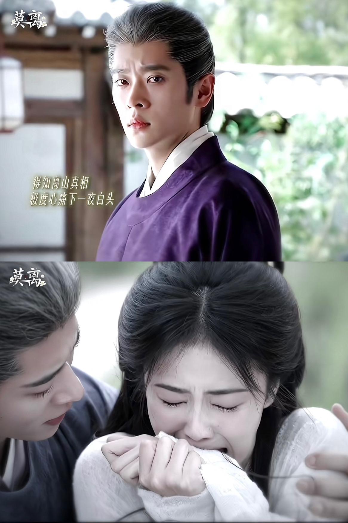 刚刚看完由白鹿、丞磊主演的古偶剧《莫离》第二十七、第二十八集，叶璃（白鹿）设计引