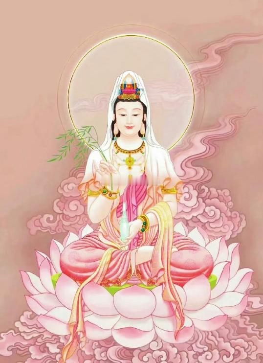 观音菩萨护佑，安泰吉祥，诸愿如意！