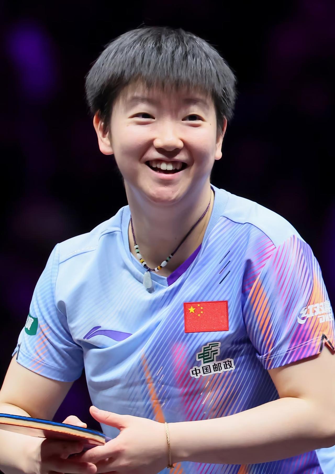 澳门世界杯，埃及选手汉娜.高达差点掀翻孙颖莎，大家都说莎莎犟劲又上来了，非