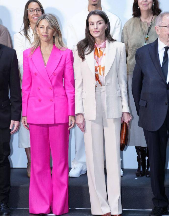 4月8日，西班牙王后莱蒂齐亚出席“青年英才计划”10周年活动！莱蒂齐亚王后如今