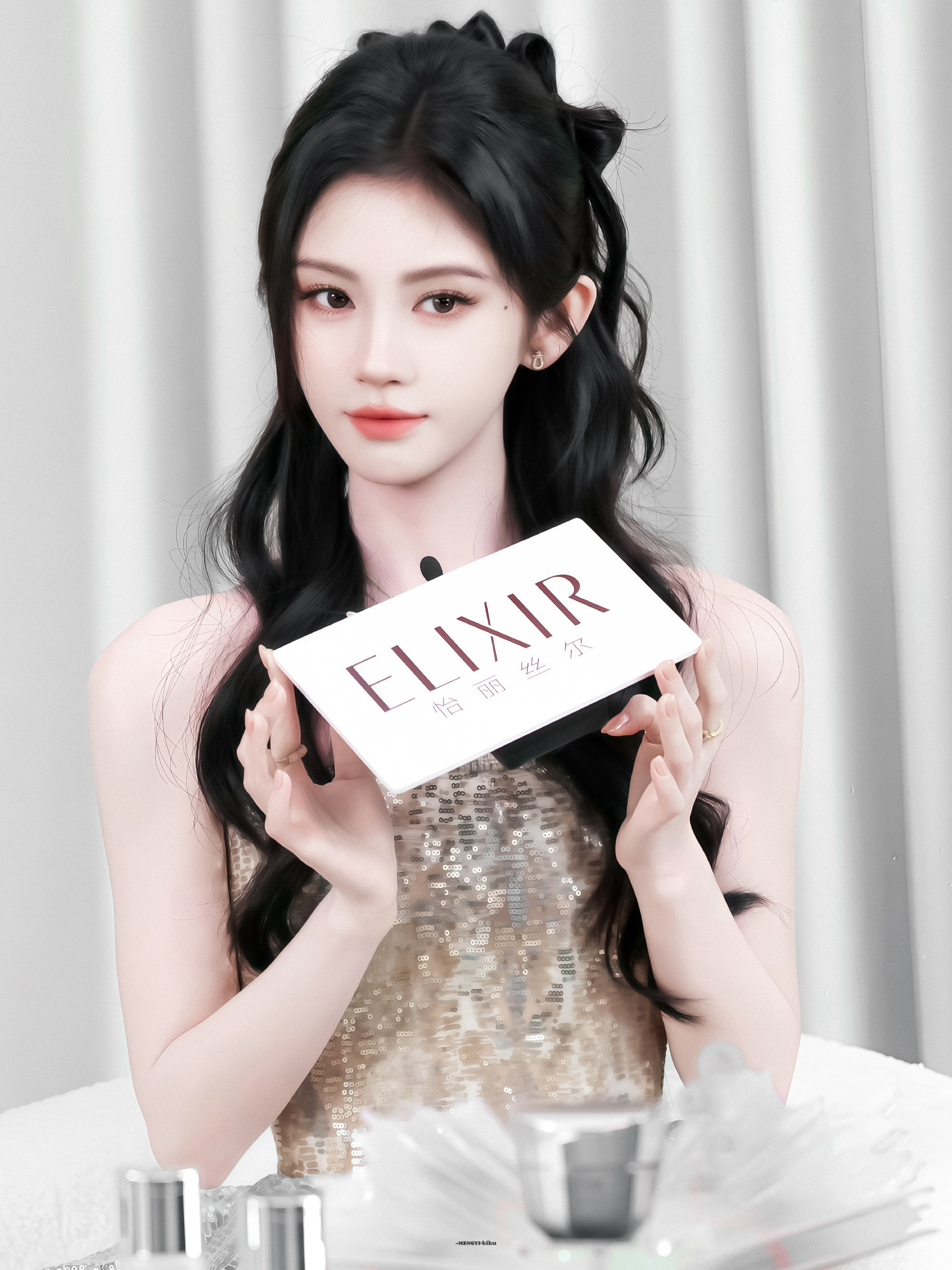 公主～👑👸廖慧佳抱着鞠婧祎合照​​​