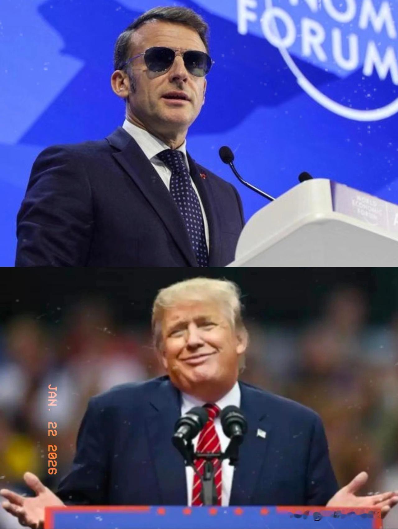 马克龙受奇耻大辱后，转头向中国提出了两个请求，特朗普立马摊牌了特朗普曾经