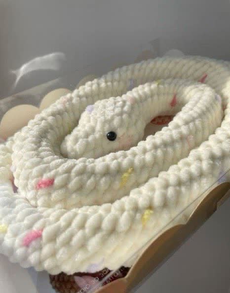 编织白蛇宠物。##