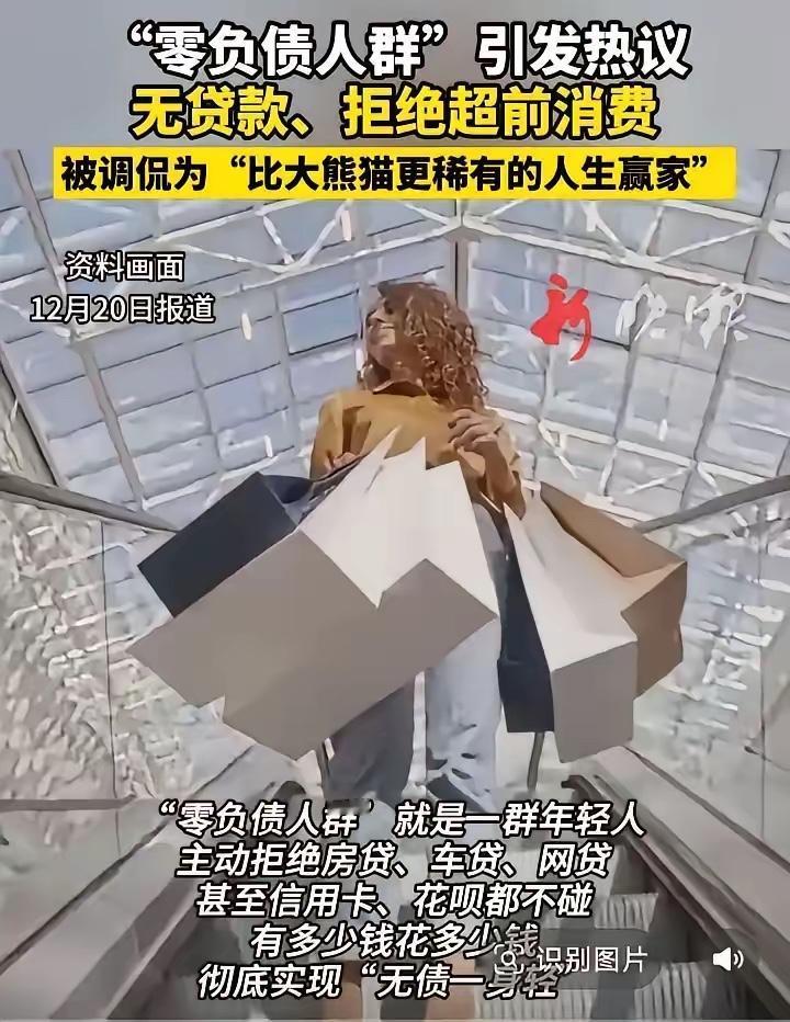 专家建议撬动“零负债人群”消费​有这么一群人，他们跳出三贷之外，不在负债之