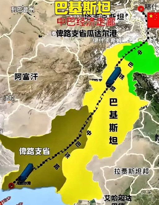 中国硬要在巴铁那边建港口中国胆真大偏要去巴铁建港