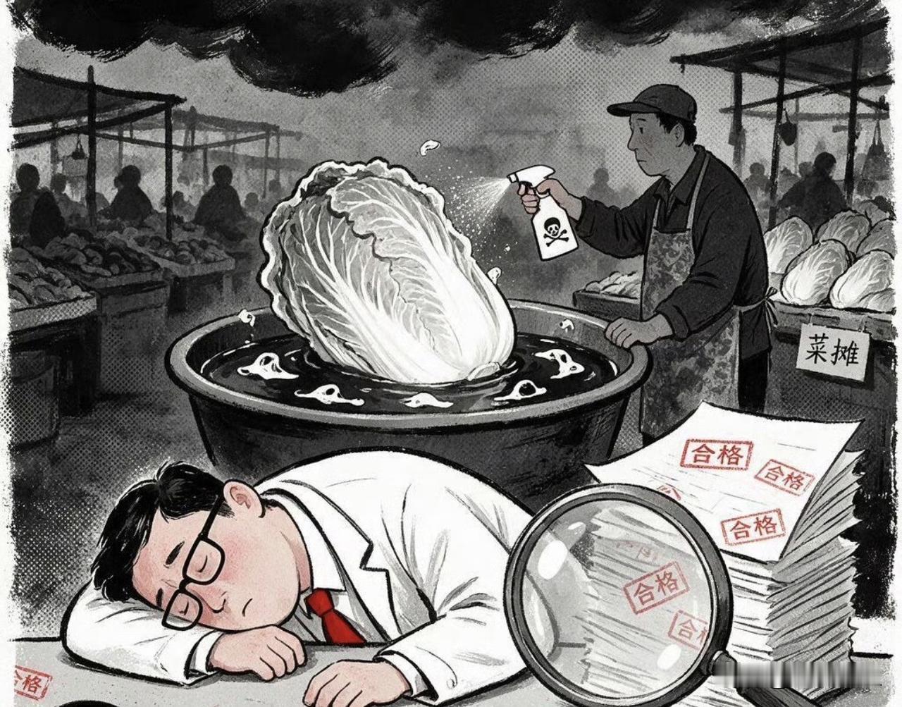 甲醛白菜事件的责任谁来担？第1种可能:卖白菜的农民要承担一部分责任。因为装车