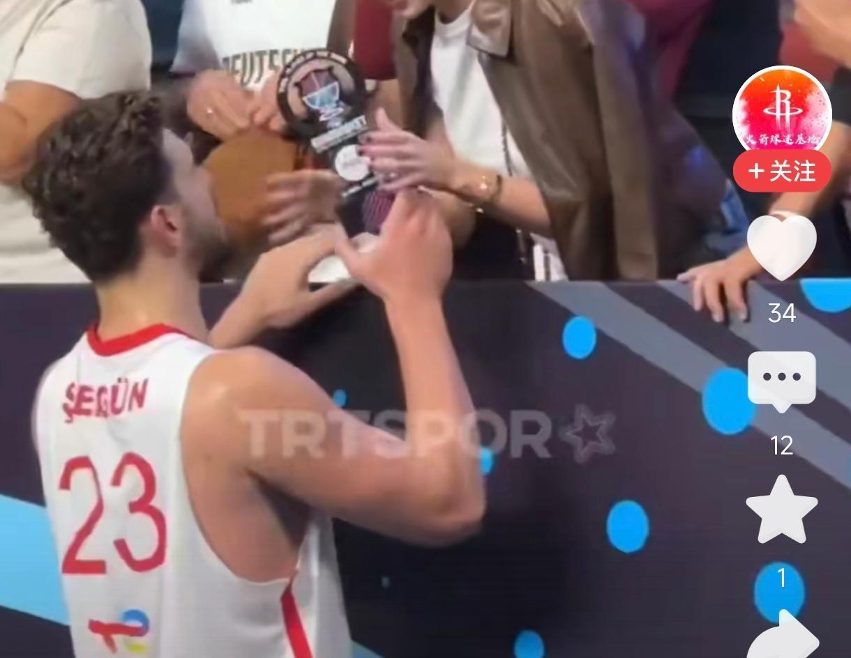 没想到这次欧锦赛打完，nba第一中锋就换人了。申请的强势表现有望当选mvp，