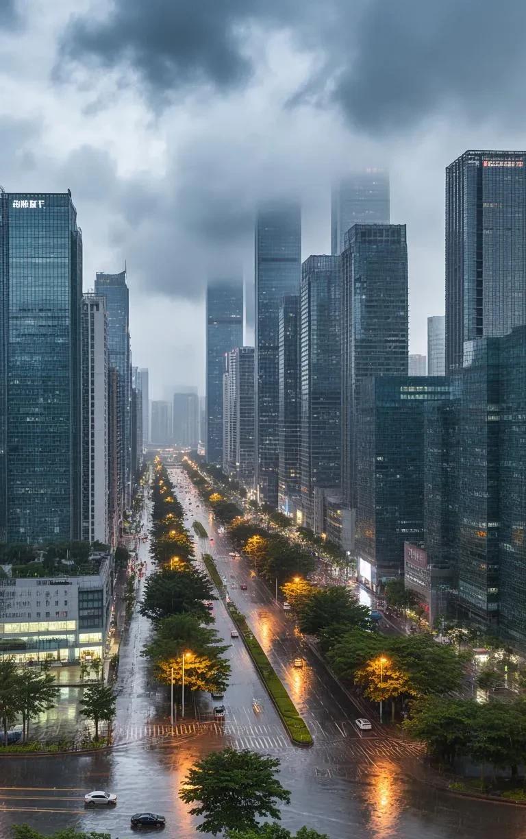 7月20日清晨7点，深圳已笼罩在风雨中，台风韦帕登陆前的第一场雨悄然降临。原以为