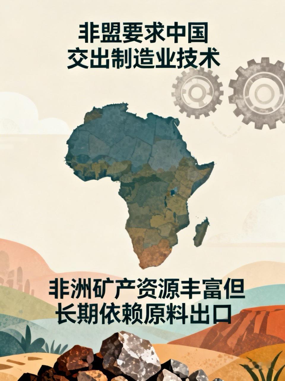 非盟简直是在做白日梦，还不知感恩，竟要求中国交出制造业技术。非盟提出这样的要求