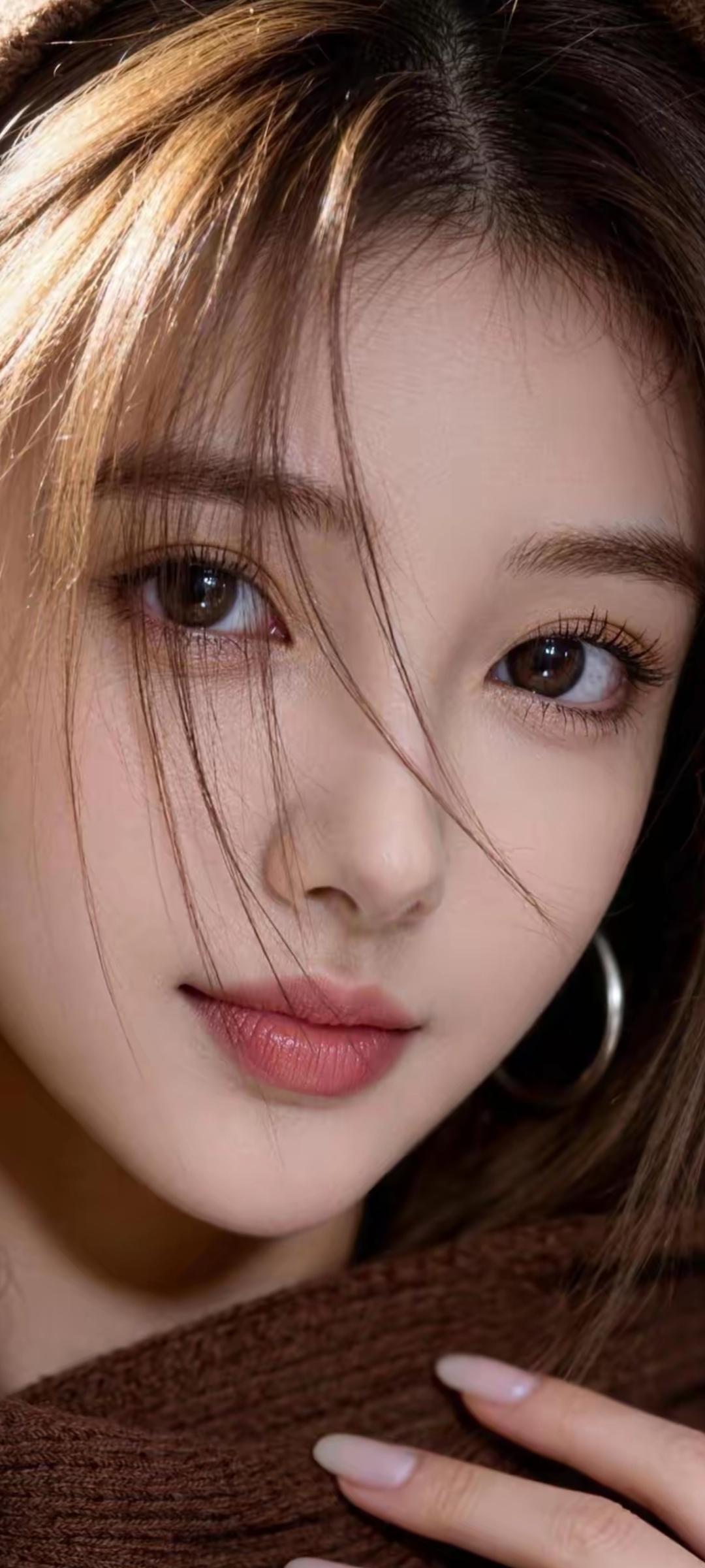 温柔眼波，甜美笑容，少女心满满！💖✨