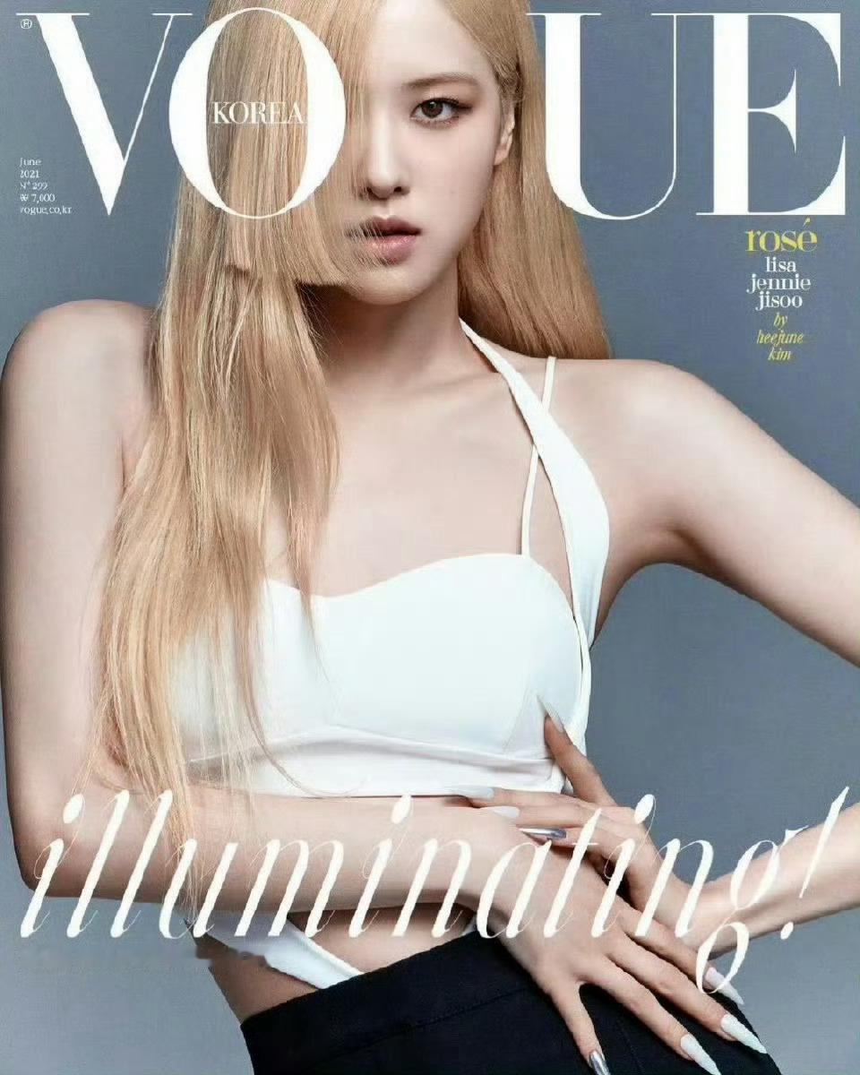 VOGUEKorea镜头下的ROSÉ朴彩英📸封面大赏