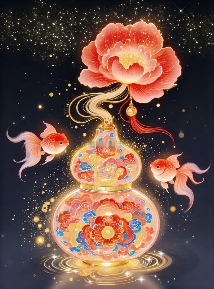 锦鲤福禄，即刻转运，运运亨通，福运满满