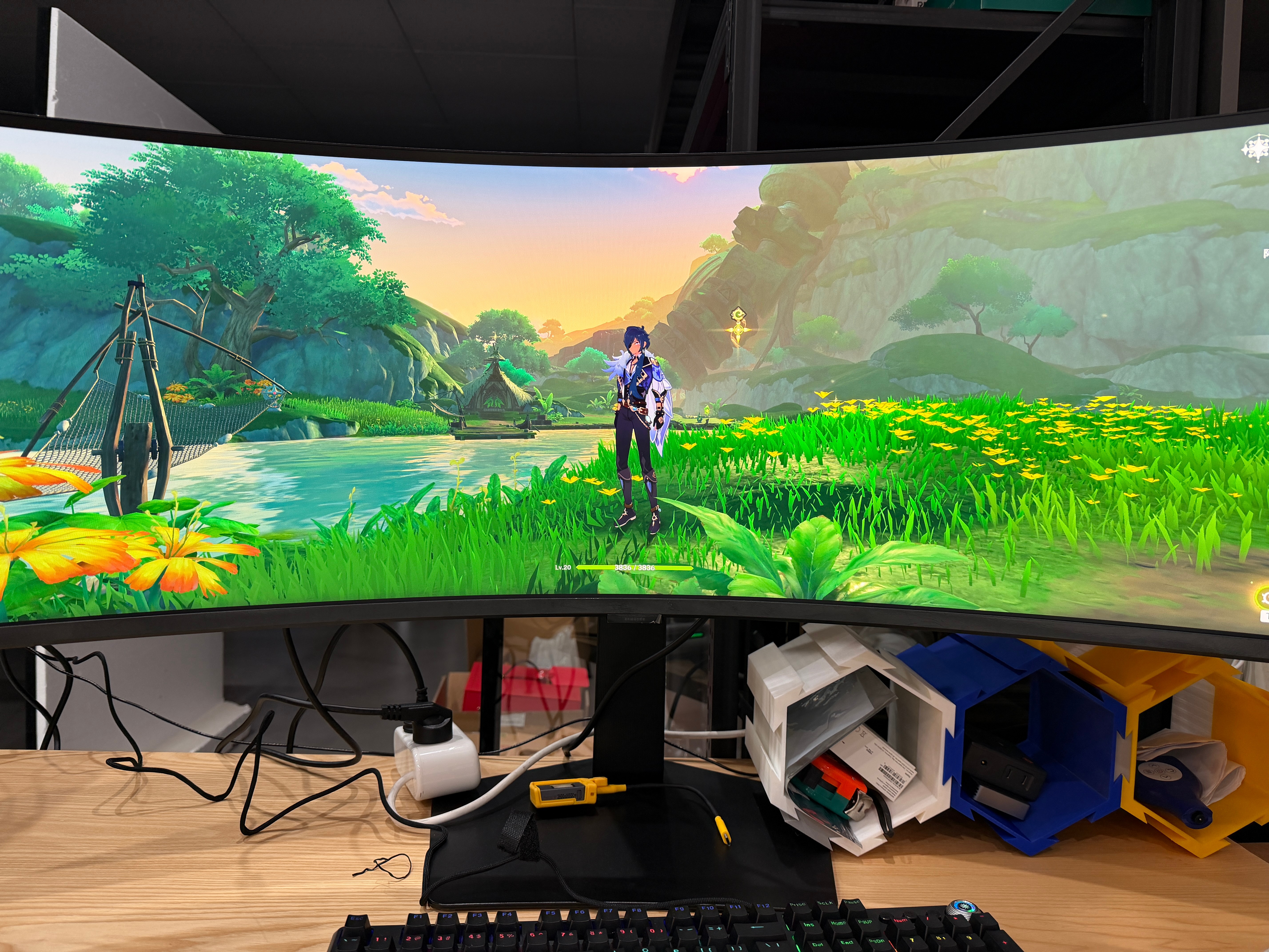 确实没啥玩的、打开原神看看风景、白瞎了这么好的主机