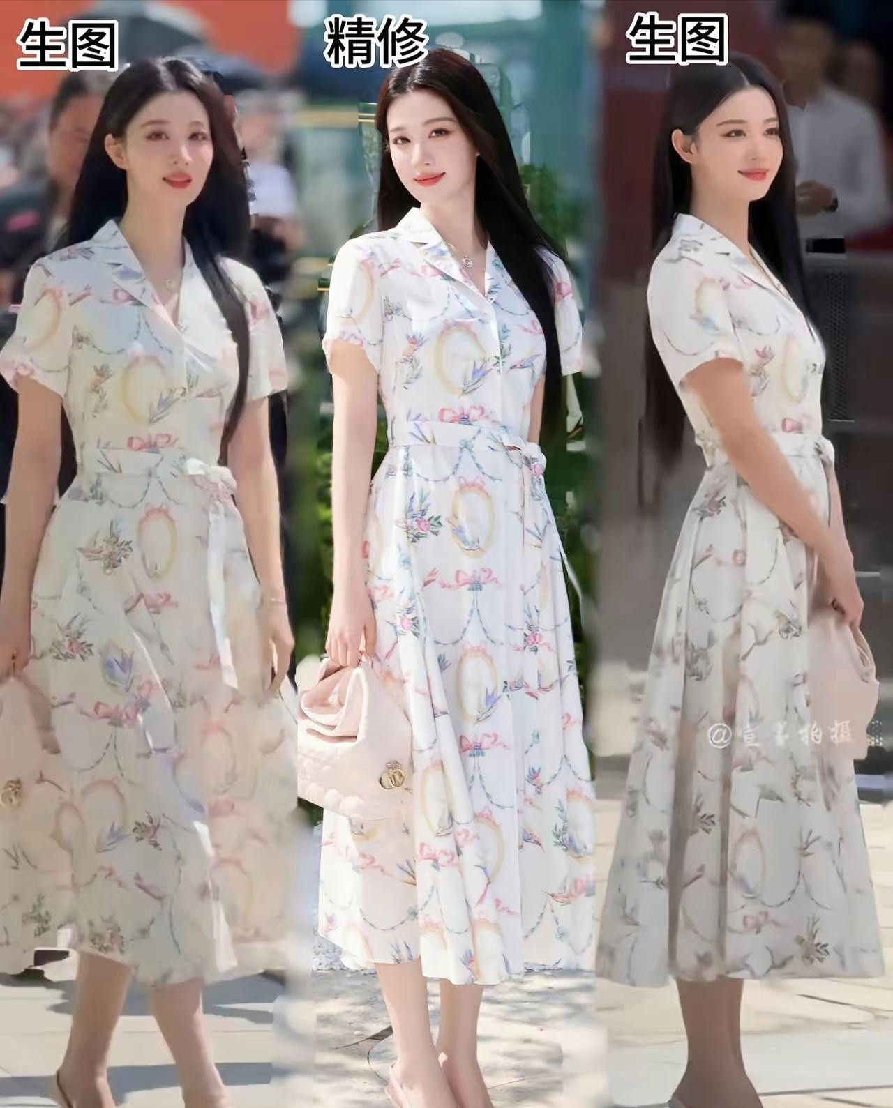 王楚然生图和精修完全没区别诶简直大美女一枚