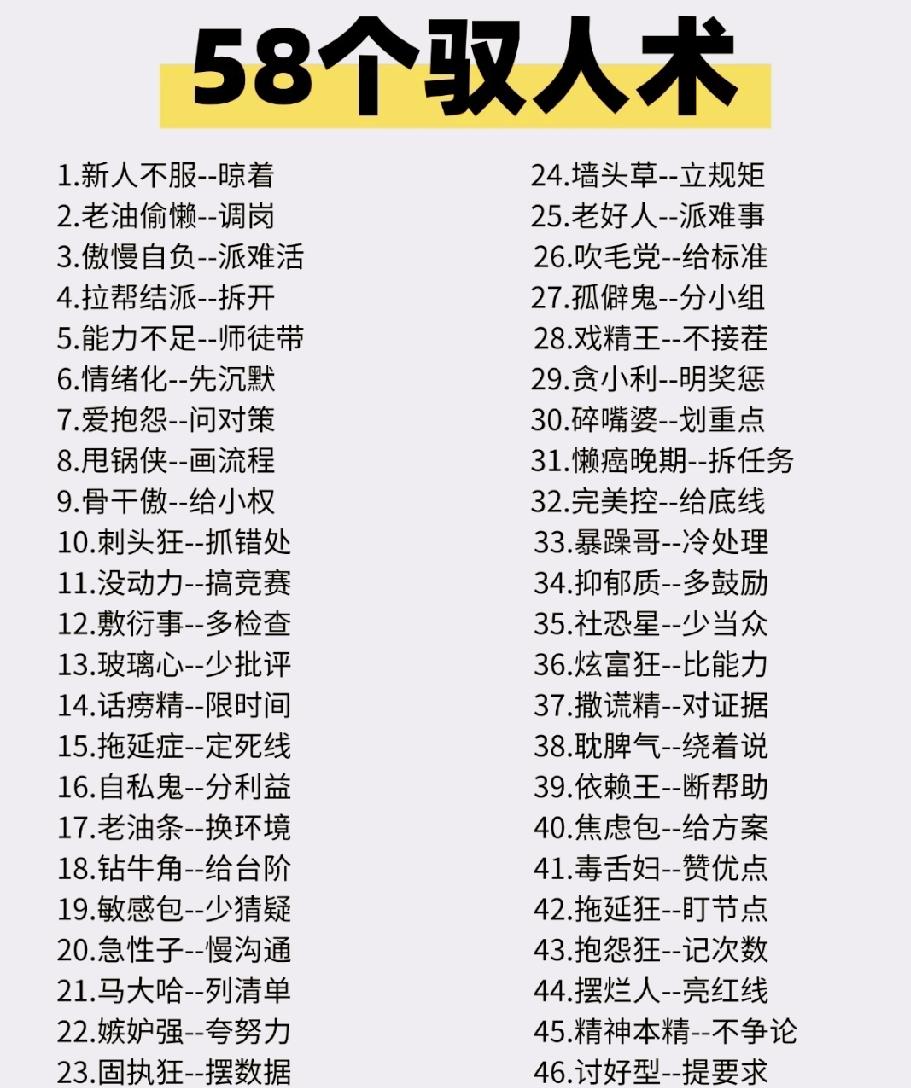 58个驭人术告诉你！适合收藏我的驭夫术，轻松拿捏老公（纯分享）|||第一，让他