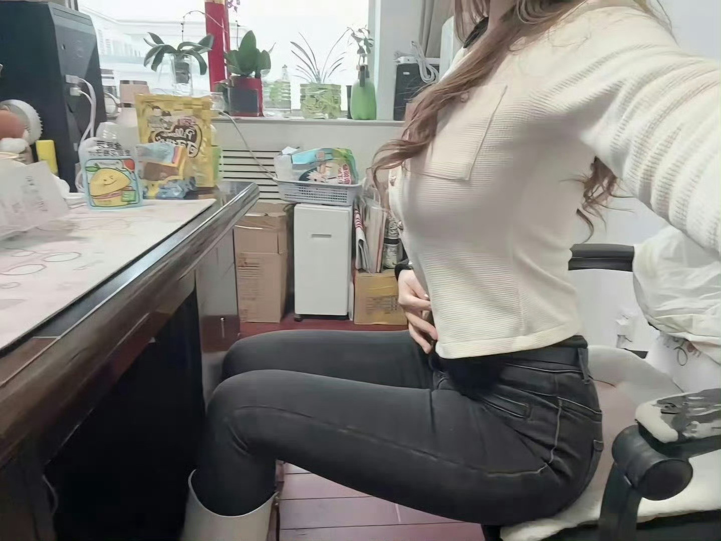 高中女教师的通勤穿搭