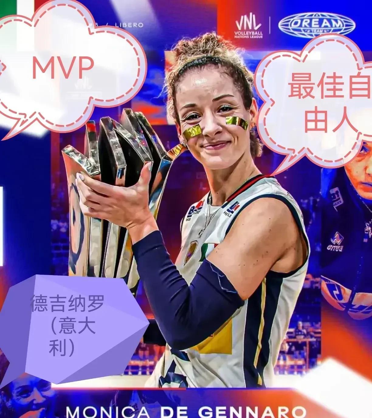 世联赛最佳阵容，终于出炉了！塞拉简直是“最佳主攻”专业户，她获得过2018年世