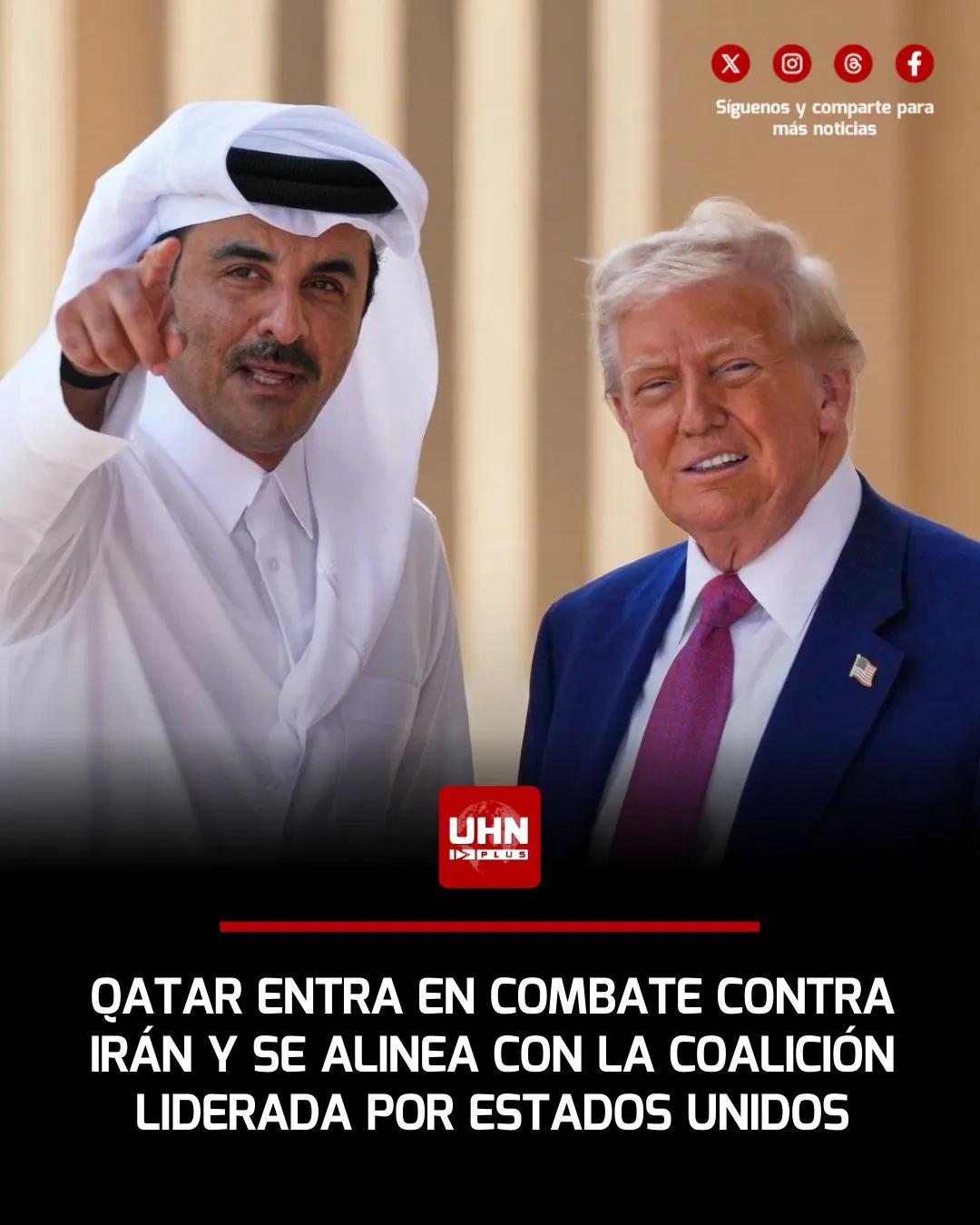 🇶🇦🇺🇸‼️|卡塔尔国防部正式确认，在击退伊朗对其领土的大规模袭击后