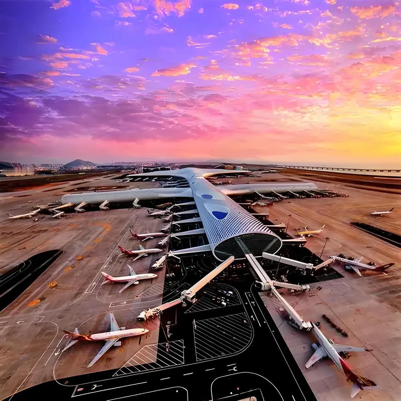 深圳人都要炸锅了😯深圳宝安国际机场T2航站项目工程楼被中建八局用4亿拿下