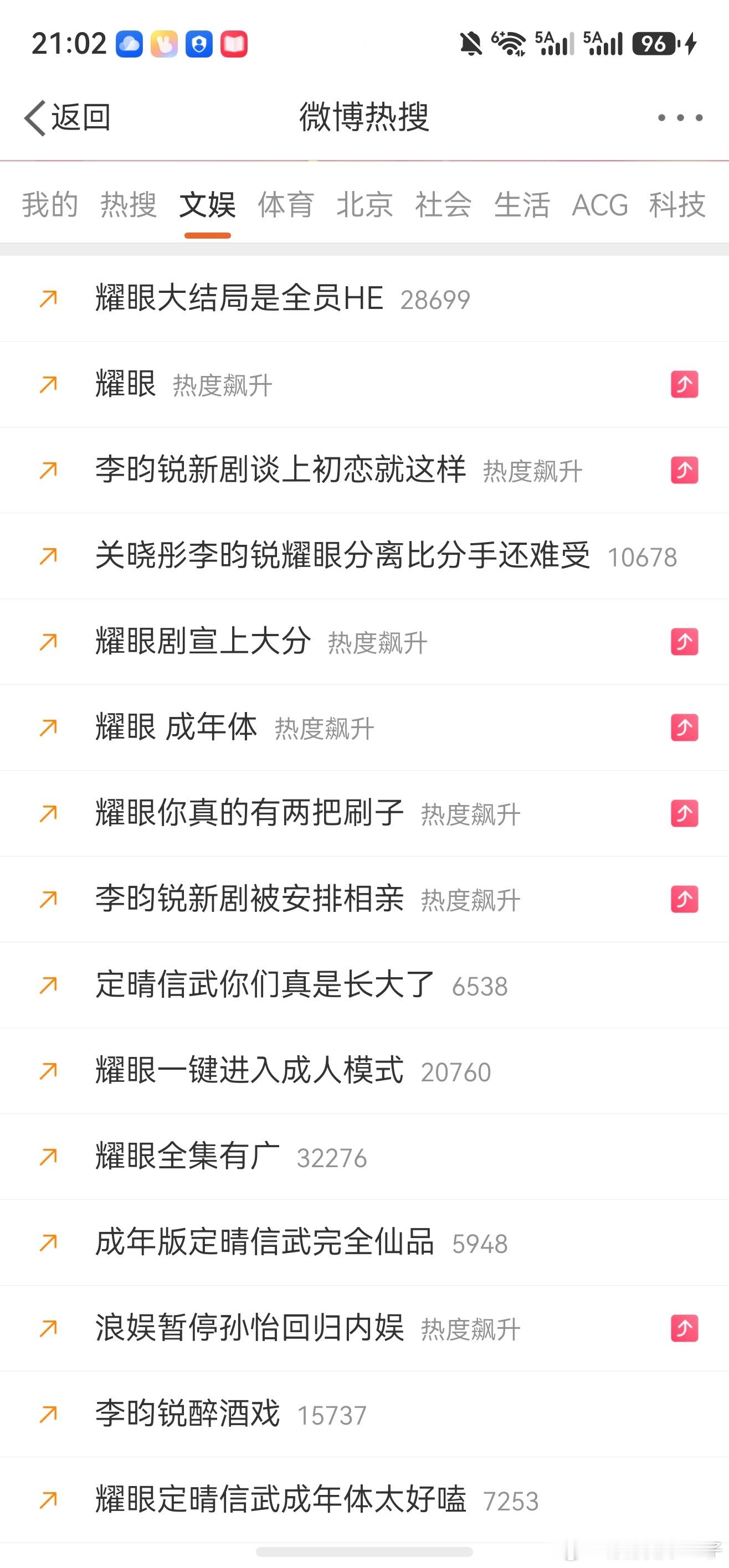 这个实时上升是针对我个人的还是大家看到的都一样耀眼大结局是全员HE