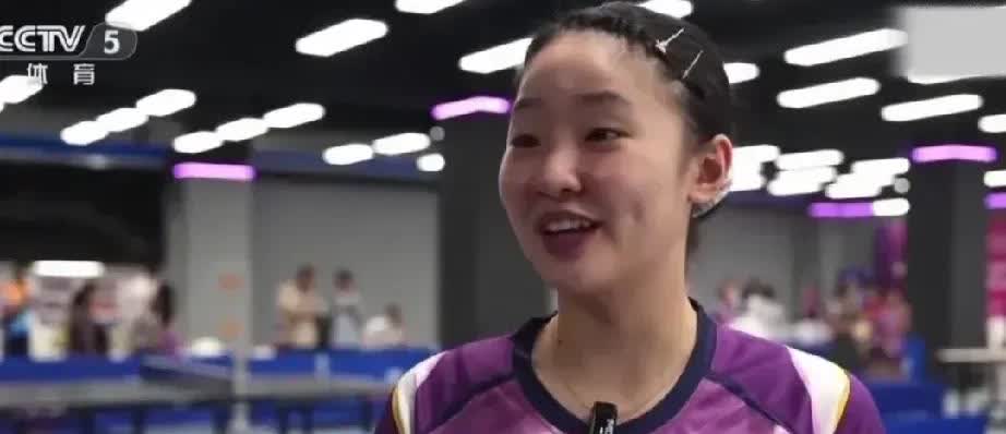 展望明天或约战孙颖莎，张本美和接受采访谈了3点1、其实在来到中国之前，我
