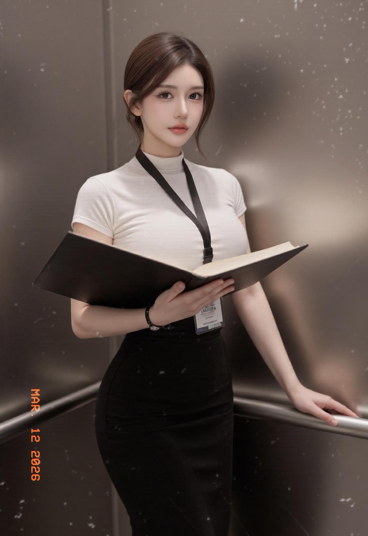 总经理问女秘书：“我和你老公，谁更让你心动？”女秘书笑着说：“那必须是您啊。