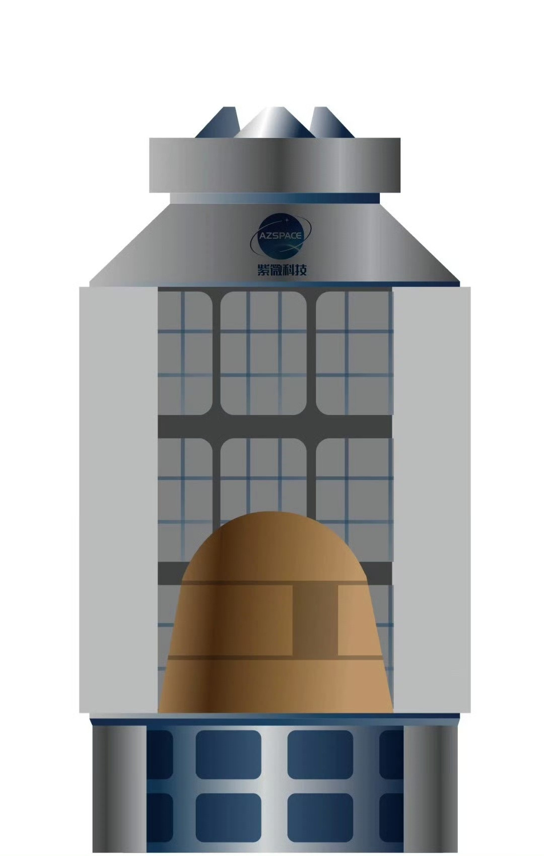 2025年12月，绵阳紫微科技有限公司成立，主要承担C2000中型货运飞船的制造