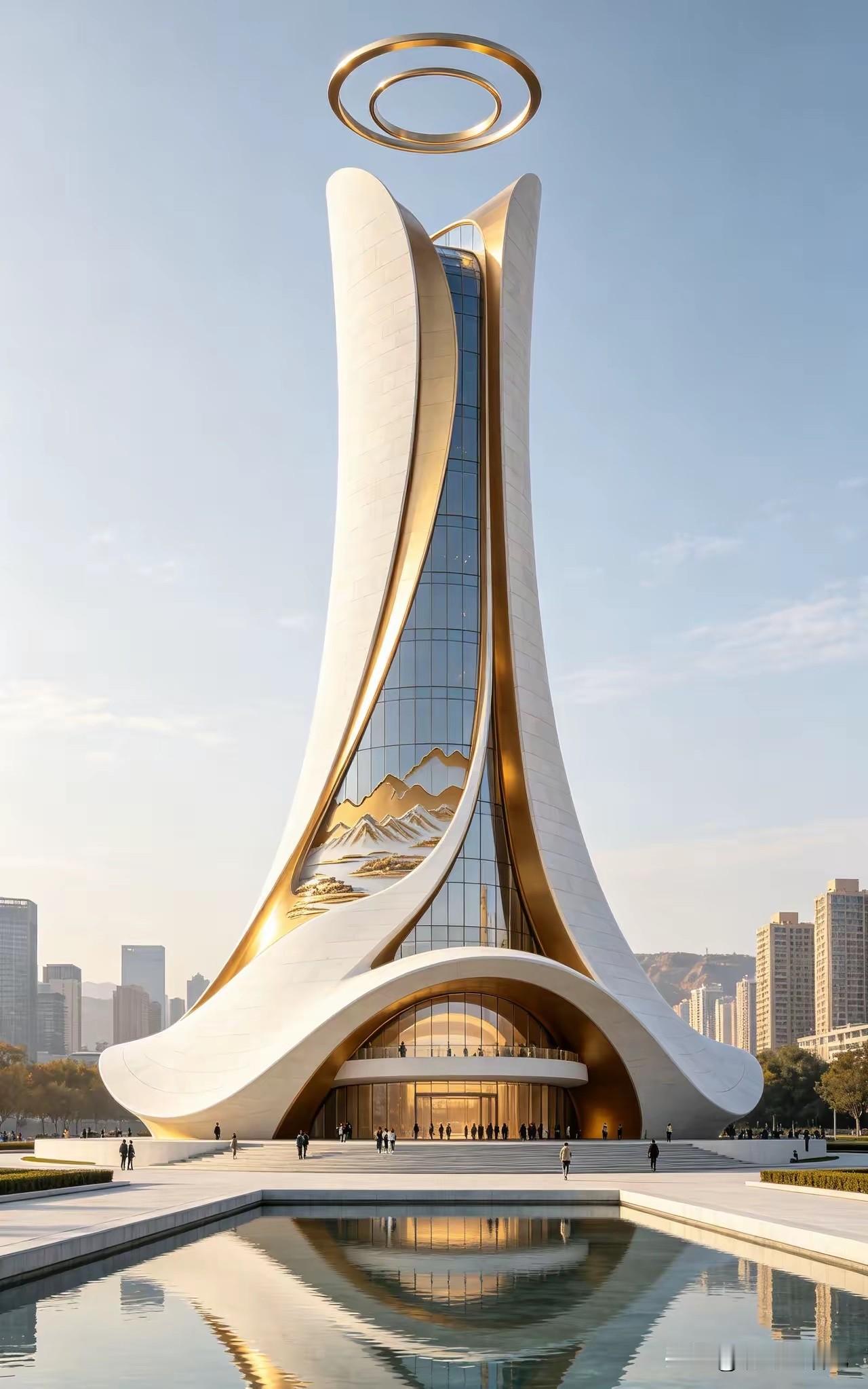 请教一下网友们，这个建筑存在吗？