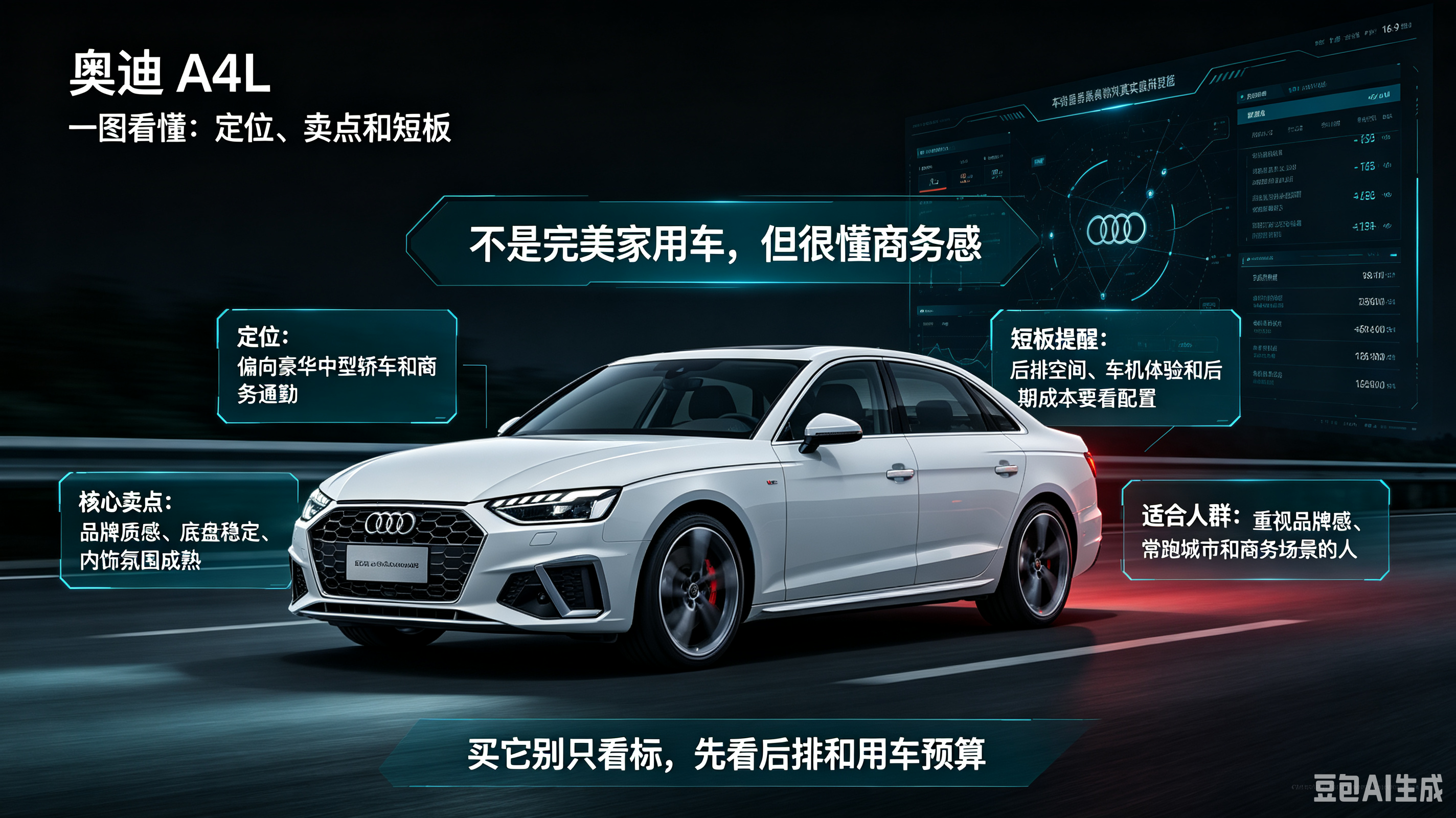 奥迪A4L选前先看这些点
