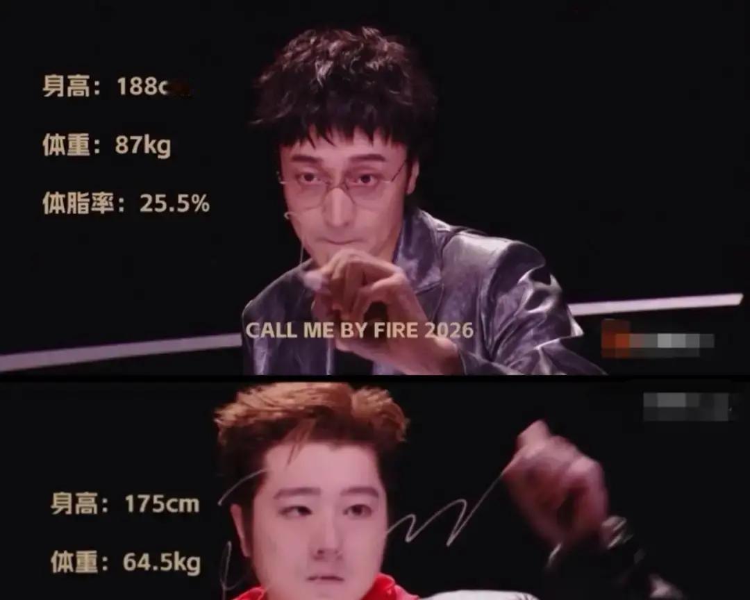 果然是男明星的嘴，騙人的👻！昨天参加《披荆斩棘》的这几位，一报数据就像开