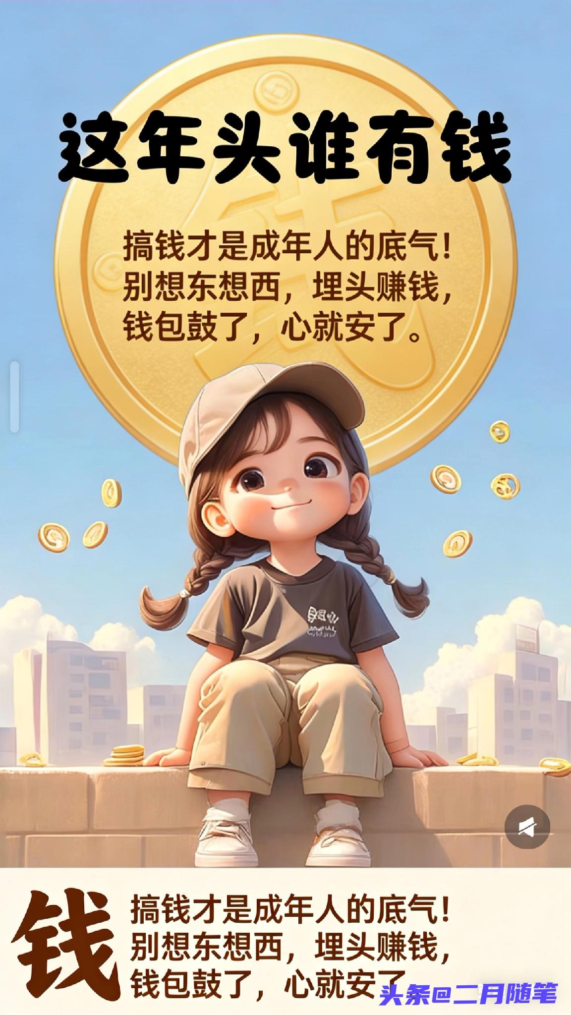 人这一辈子，赚钱如爬山，花钱如流水！今年46岁的我，活的一塌糊涂，