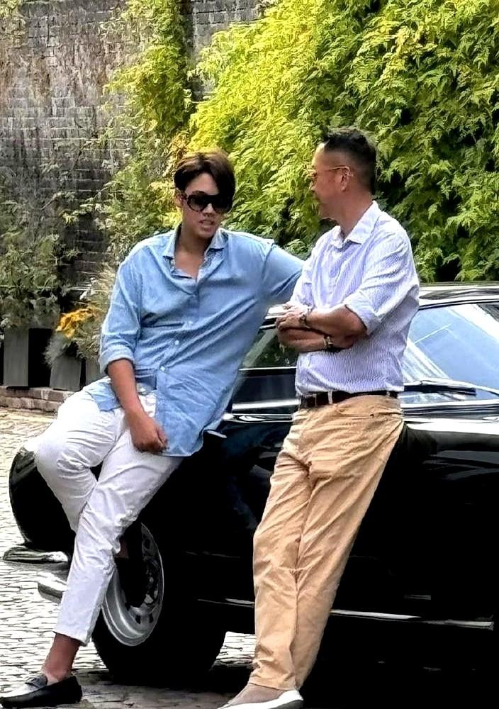 这才是豪门养娃的顶级赛道吧？李嘉欣儿子许建彤，现在才15岁，身高已经冲到快1