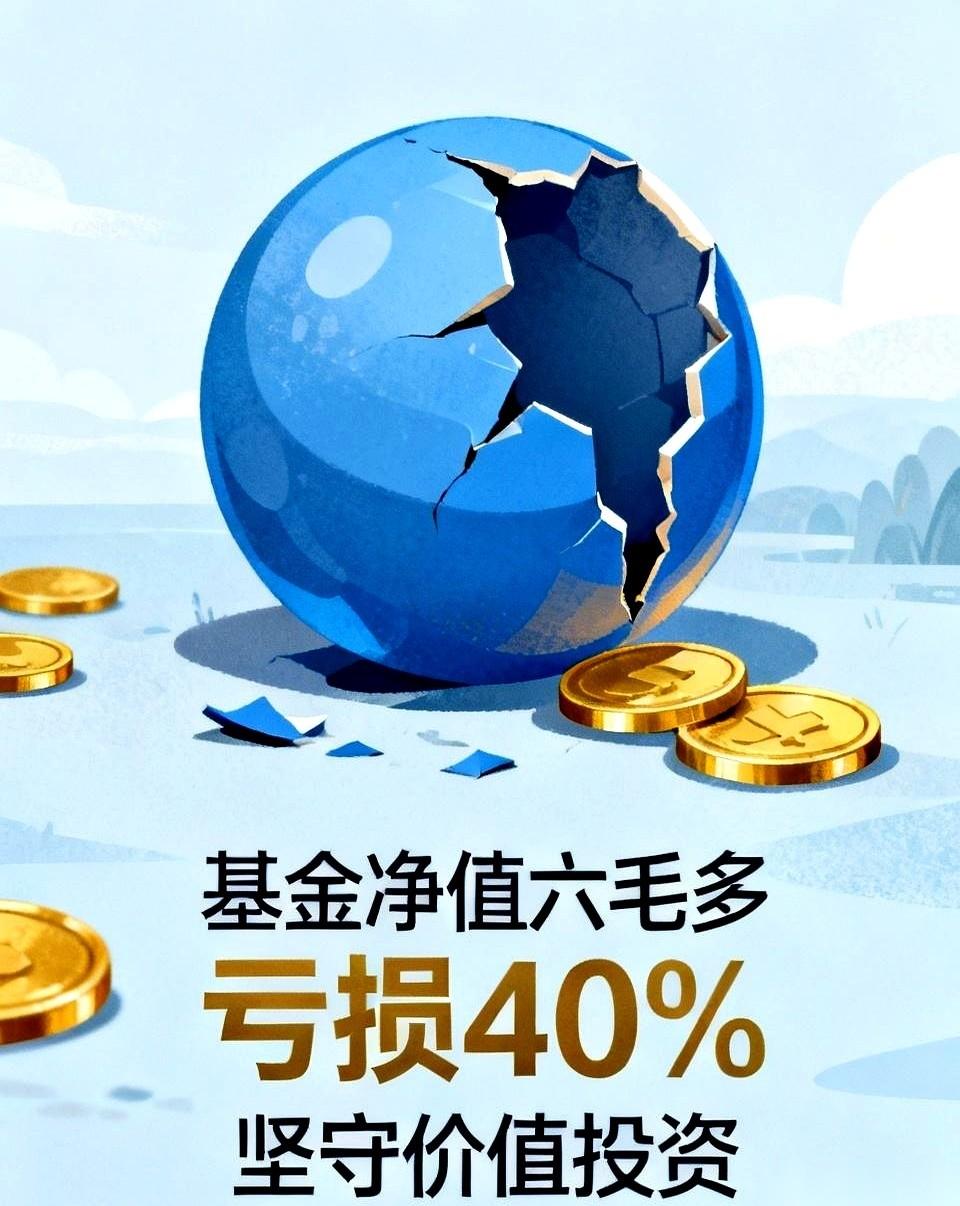 他基金的净值，六毛多。投资人的账户里，明晃晃地刻着一行字：亏损40%。电话被