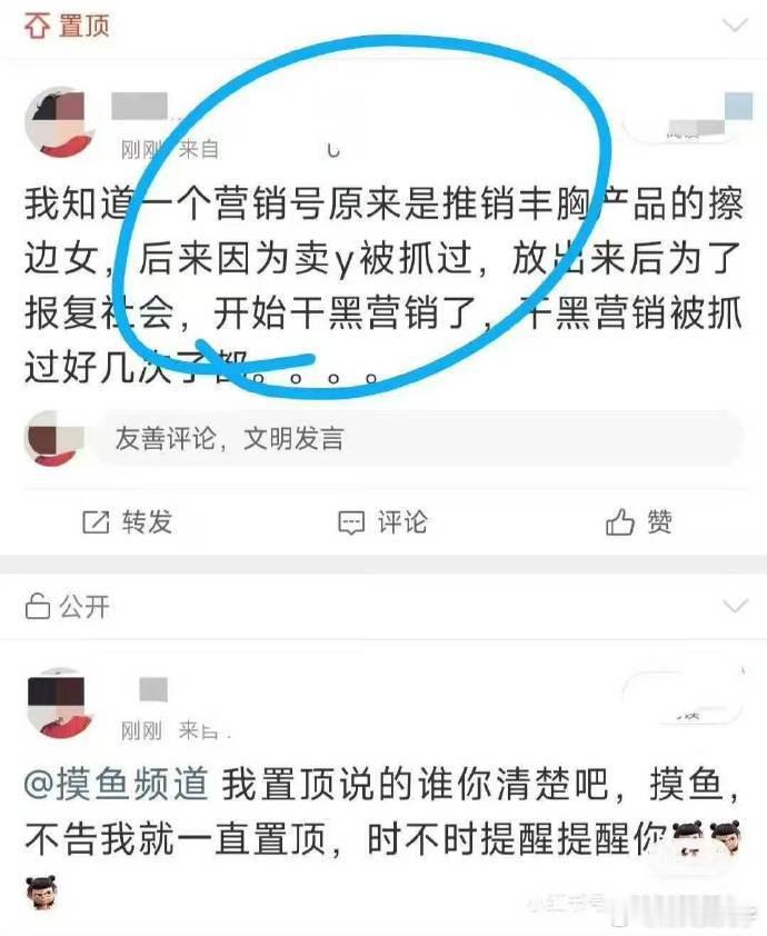 网友以摸鱼频道的zy方式去发博，就得到了如下的效果