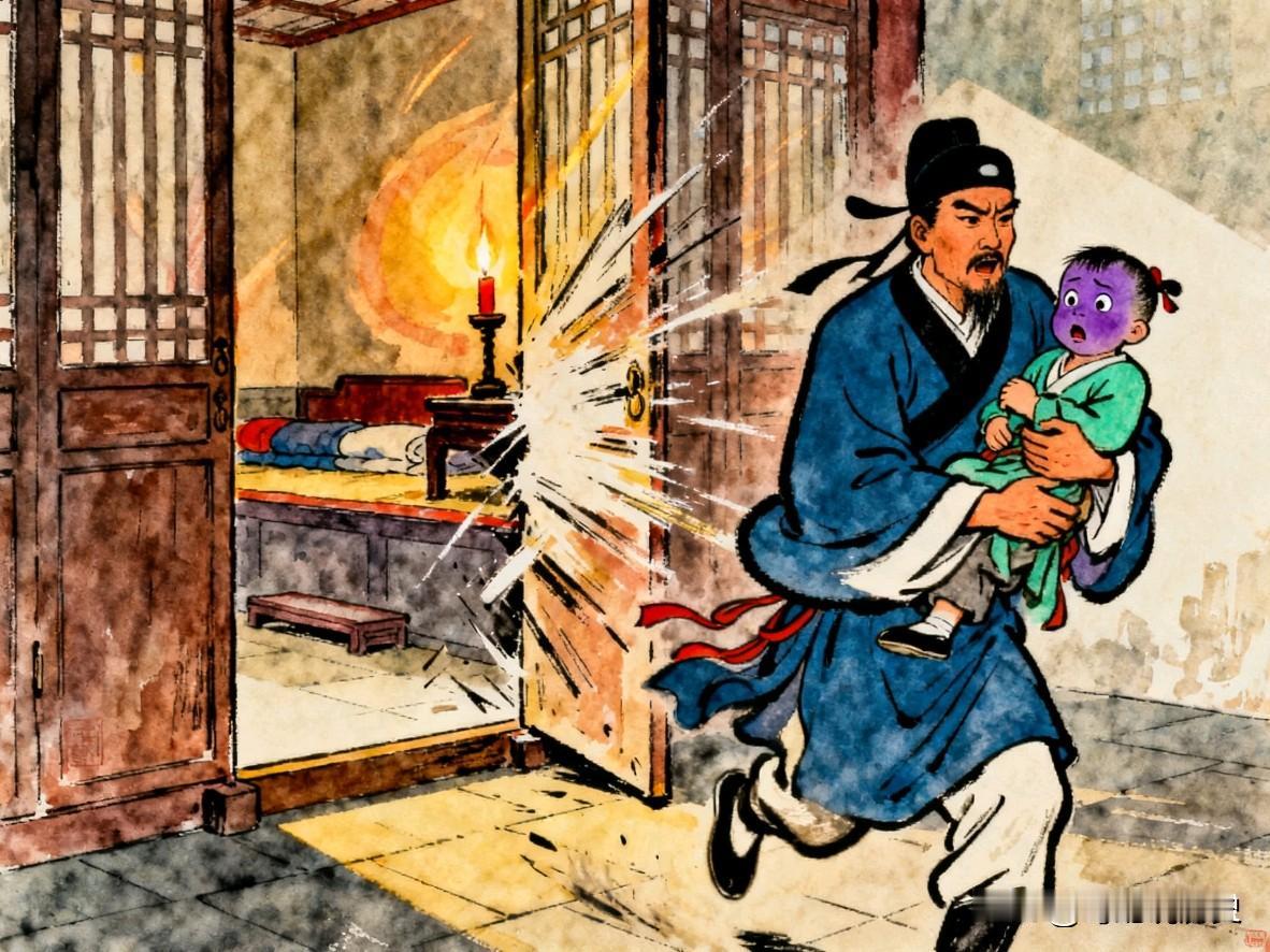 大宋元丰某年，开封府衙后宅陡然爆出一声凄厉惨叫，只见赵官人踉跄扑出，怀中幼子面色