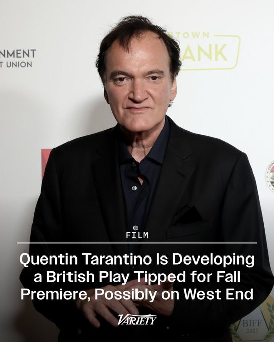 昆汀·塔伦蒂诺要回归导演了，不过这次不是大银幕，而是伦敦西区的舞台。据报道，在接