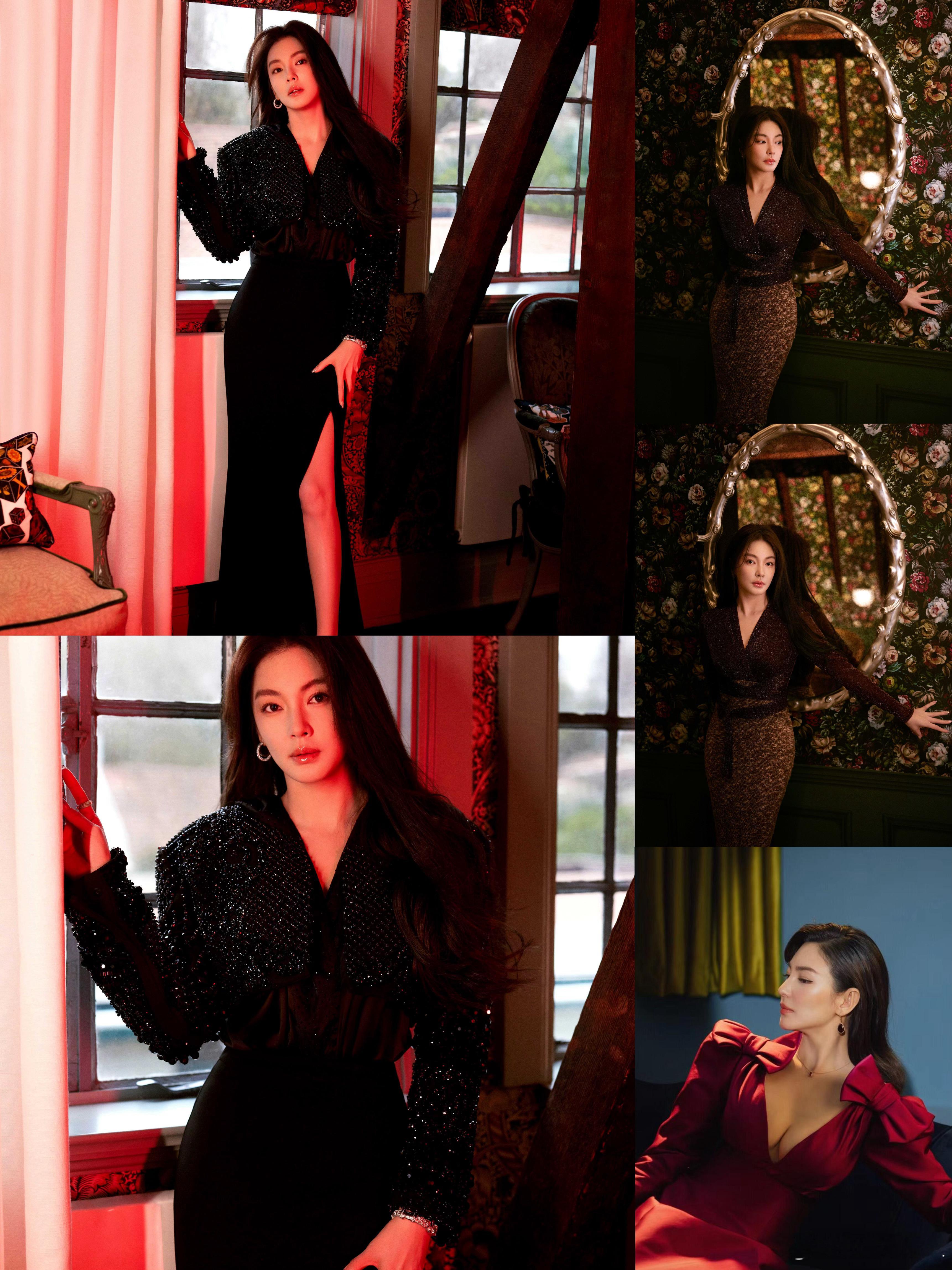 谁能懂懂张雨绮的韵味张雨绮的颜值适配所有剧型浓颜系的顶配不是吹的！骨相锋利有气