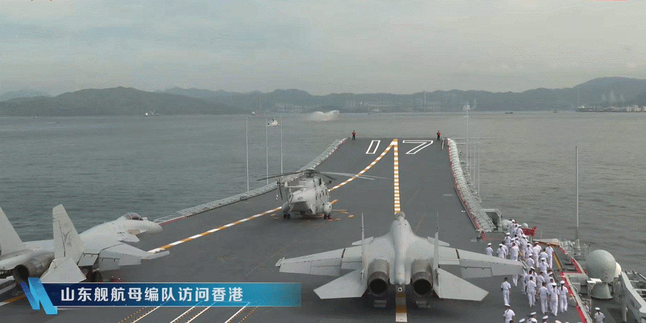 中国海军航母首次直播还是那句老话，不再先进，可以展示福建舰即将服役，004航母也