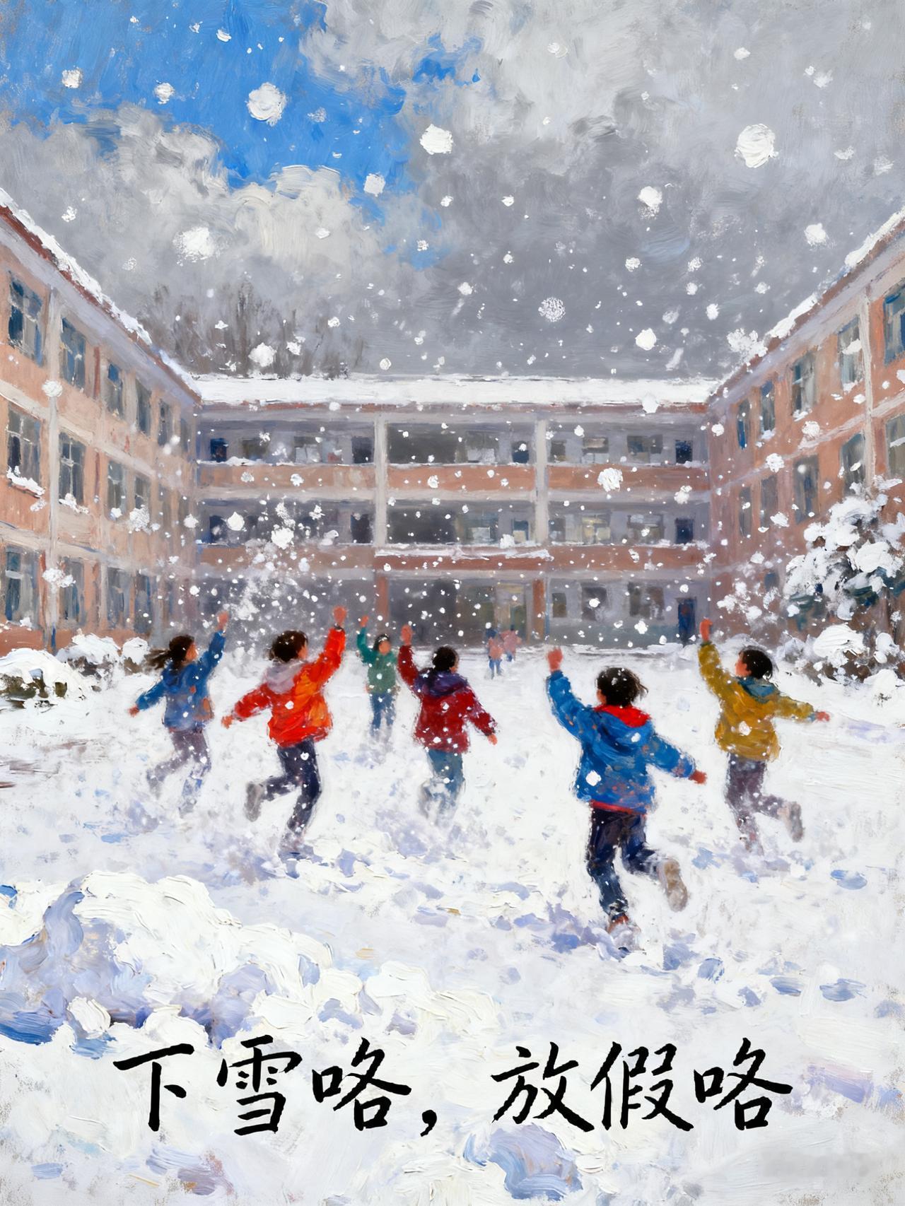 哇!乌鲁木齐的中小学生要连休9天“雪假”啦!全国法定假期已经清零,大家都在