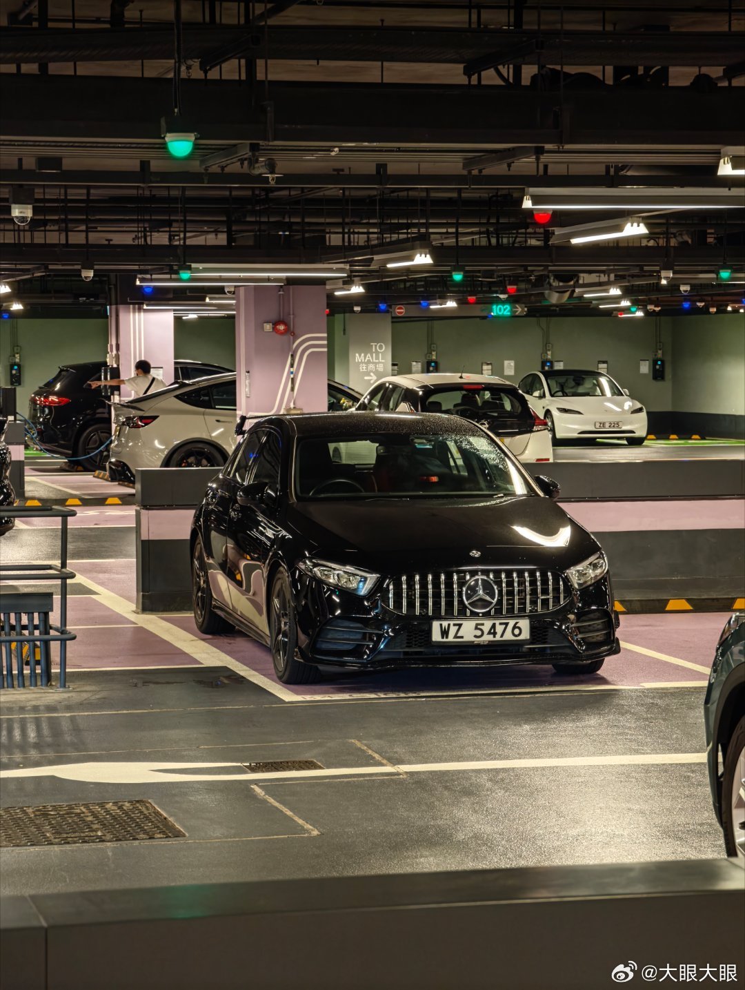 每次过香港必备项目-去停车场看车香港·大围围方商场