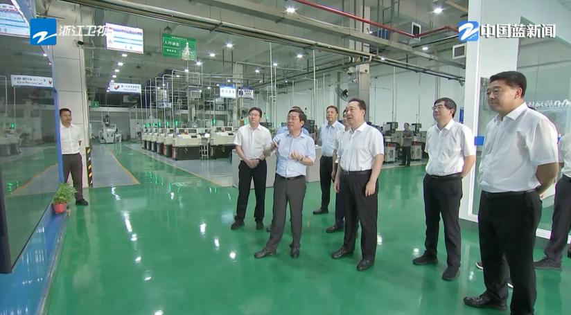 8月12日，浙江省领导前往绍兴诸暨市、越城区调研。
