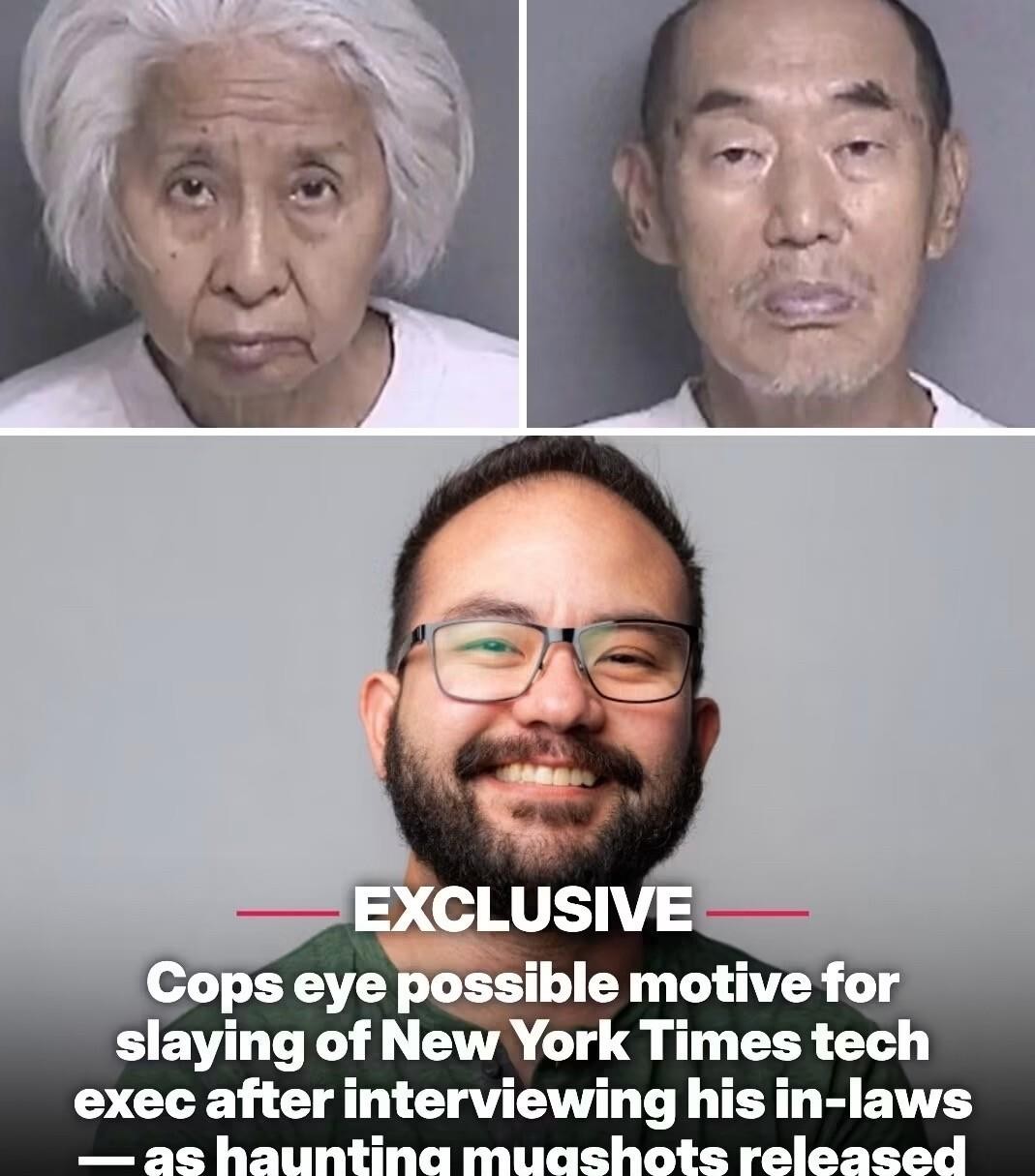 光天化日，儿童游乐场旁，一对77岁华人老夫妻，当街轮流开枪，打死了自己的女婿。死者是40岁的Jona