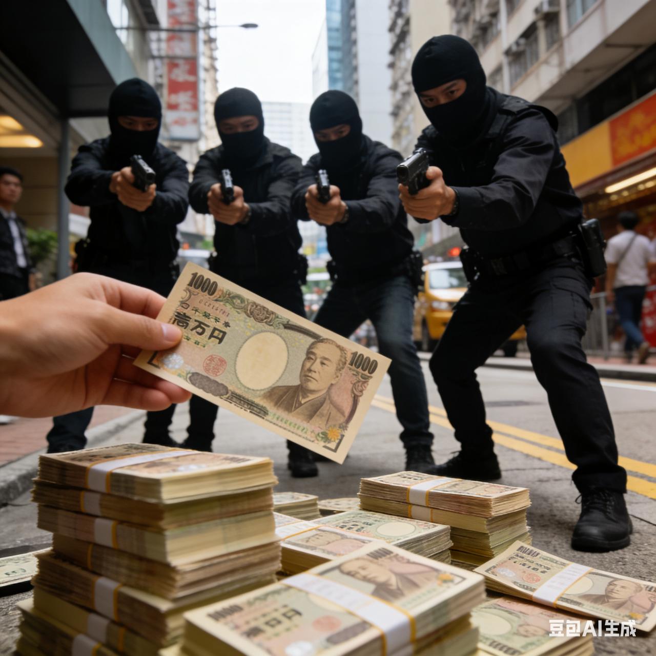 香港中环四匪徒持刀劫走10亿日元警方速捕一人2025年12月18日上午9时