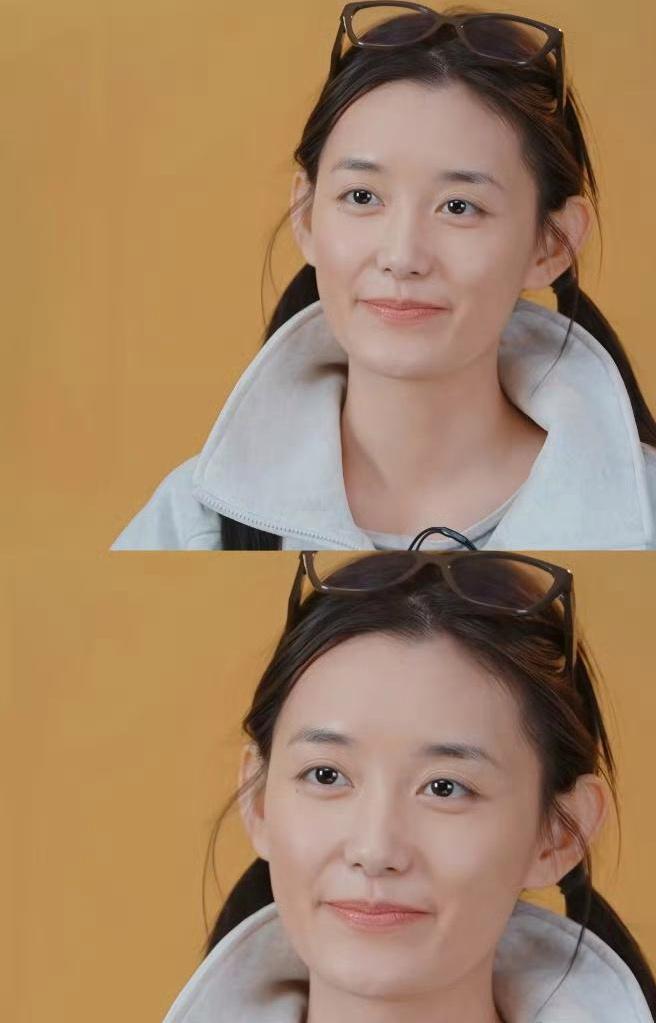 蒋依依这变化真大啊，看来女人还是得学化妆！​​​